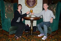 24 Charlotte Ryan and Jerome Ryan Enjoying A Drink At The Banff Springs Hotel William Wallace Room In The Rundle Bar.jpg